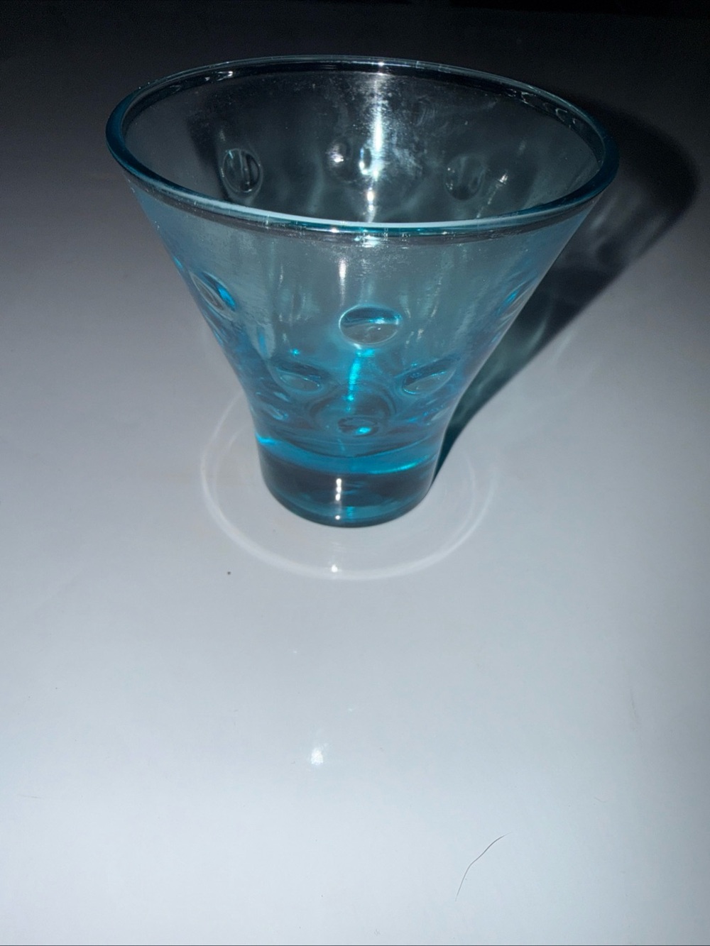 Capri Dots by Hazel Atlas Whiskey Glass